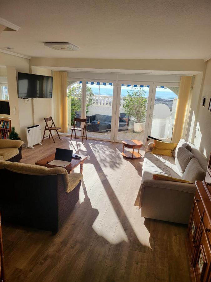 Casa Primera Linea Playa Tamarit Santa Pola Kültér fotó