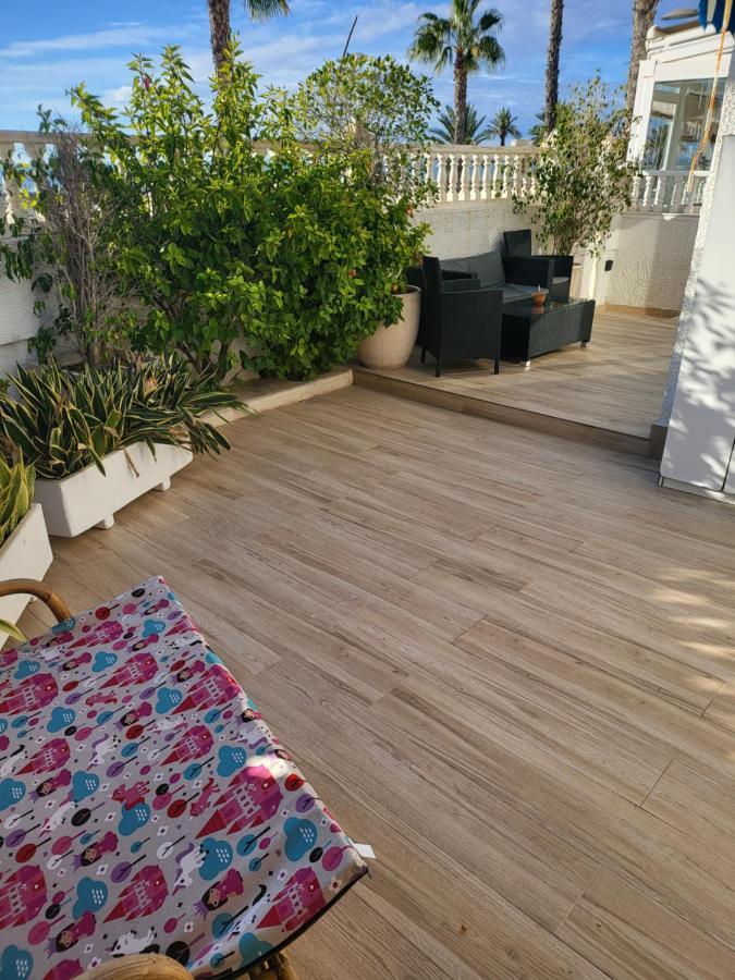 Casa Primera Linea Playa Tamarit Santa Pola Kültér fotó